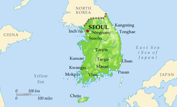 Реферат: Экономико-георафическая характеристика Республики Корея